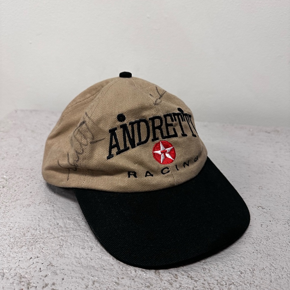 Nascar Andretti Racing Tan and Black Hat